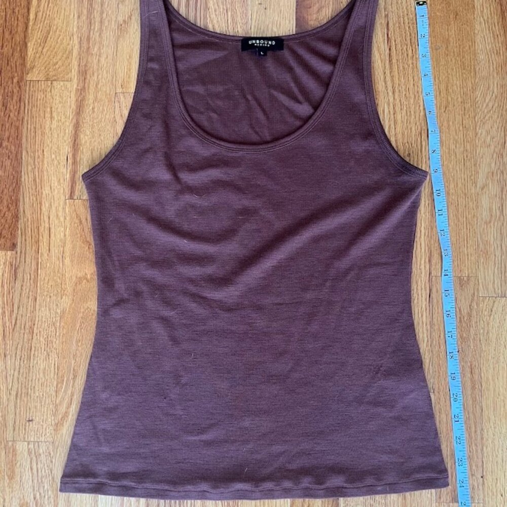 Unbound Merino Rib Tank top